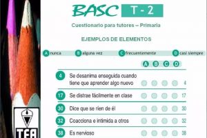 BASC-Sistema de evaluación de la conducta de niños y adolescentes