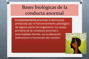Bases biológicas de la conducta anormal